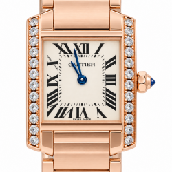 Cartier Tank Francaise 18K Rose Gold WE10456H-2793 Watch
